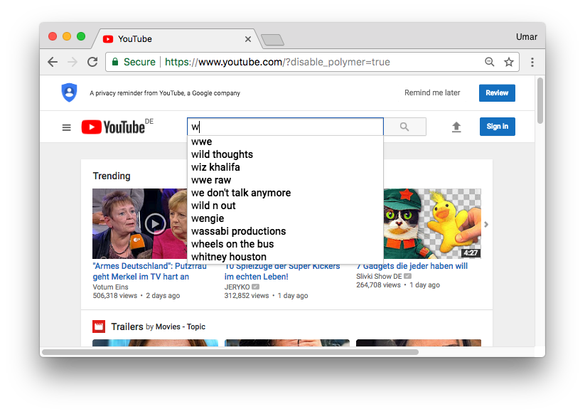 YouTube